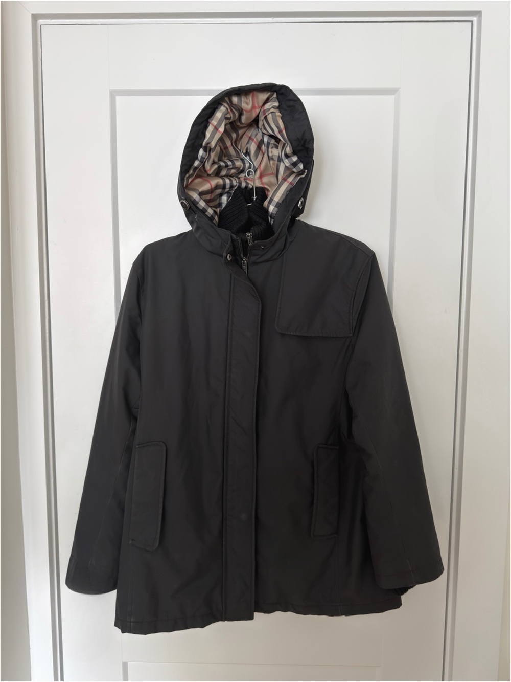 Burberry Calandra Hooded Jacket